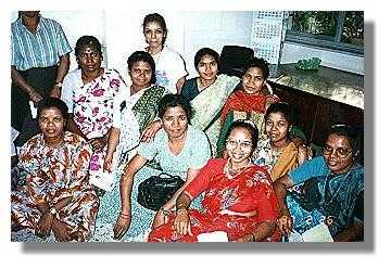 Sozialarbeiterinnen bei einem Treffen